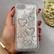 قاب گوشی iPhone 7 - iPhone 8 - iPhone SE 2020 - iPhone SE 2022 آیفون اکلیلی فانتزی آکواریومی لاکچری محافظ لنزدار طرح قلب کد 153532