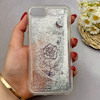 قاب گوشی iPhone 7 - iPhone 8 - iPhone SE 2020 - iPhone SE 2022 آیفون اکلیلی فانتزی آکواریومی لاکچری محافظ لنزدار طرح گل کد 153535