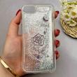 قاب گوشی iPhone 7 - iPhone 8 - iPhone SE 2020 - iPhone SE 2022 آیفون اکلیلی فانتزی آکواریومی لاکچری محافظ لنزدار طرح گل کد 153535