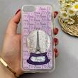 قاب گوشی iPhone 7 - iPhone 8 - iPhone SE 2020 - iPhone SE 2022 آیفون اکلیلی فانتزی آکواریومی لاکچری محافظ لنزدار طرح PARIS کد 153541