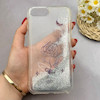 قاب گوشی iPhone 7 Plus - iPhone 8 Plus آیفون اکلیلی فانتزی آکواریومی لاکچری محافظ لنزدار طرح گل کد 153543