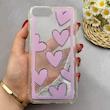 قاب گوشی iPhone 7 Plus - iPhone 8 Plus آیفون اکلیلی فانتزی آکواریومی لاکچری محافظ لنزدار طرح قلب کد 153546