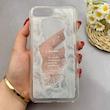 قاب گوشی iPhone 7 Plus - iPhone 8 Plus آیفون اکلیلی فانتزی آکواریومی لاکچری محافظ لنزدار طرح ماه کد 153549