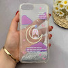 قاب گوشی iPhone 7 Plus - iPhone 8 Plus آیفون اکلیلی فانتزی آکواریومی لاکچری محافظ لنزدار طرح ابر و ماه کد 153550