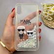 قاب گوشی iPhone X - XS آیفون اکلیلی فانتزی آکواریومی لاکچری محافظ لنزدار طرح KARL کد 153558