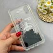 قاب گوشی iPhone X - XS آیفون اکلیلی فانتزی آکواریومی لاکچری محافظ لنزدار طرح KARL کد 153559