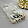 قاب گوشی iPhone 13 - iPhone 14 آیفون اکلیلی فانتزی آکواریومی لاکچری محافظ لنزدار طرح LV کد 153561