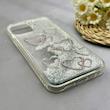 قاب گوشی iPhone 12 - 12 Pro آیفون اکلیلی فانتزی آکواریومی لاکچری محافظ لنزدار طرح قلب کد 153567