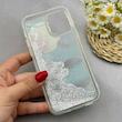 قاب گوشی iPhone 12 - 12 Pro آیفون اکلیلی فانتزی آکواریومی لاکچری محافظ لنزدار طرح کهکشان کد 153570