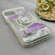 قاب گوشی iPhone 12 - 12 Pro آیفون اکلیلی فانتزی آکواریومی لاکچری محافظ لنزدار طرح ابر و ماه کد 153572