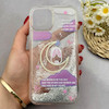 قاب گوشی iPhone 12 - 12 Pro آیفون اکلیلی فانتزی آکواریومی لاکچری محافظ لنزدار طرح ابر و ماه کد 153572