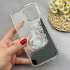 قاب گوشی iPhone 13 Pro Max آیفون اکلیلی فانتزی آکواریومی لاکچری محافظ لنزدار طرح KARL کد 153594