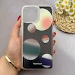 قاب گوشی iPhone 13 Pro Max آیفون اکلیلی فانتزی آکواریومی لاکچری محافظ لنزدار طرح کهکشان کد 153600