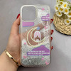 قاب گوشی iPhone 13 Pro Max آیفون اکلیلی فانتزی آکواریومی لاکچری محافظ لنزدار طرح ابر و ماه کد 153602