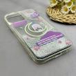 قاب گوشی iPhone 13 Pro Max آیفون اکلیلی فانتزی آکواریومی لاکچری محافظ لنزدار طرح ابر و ماه کد 153602