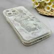 قاب گوشی iPhone 14 Pro Max آیفون اکلیلی فانتزی آکواریومی لاکچری محافظ لنزدار طرح ماه کد 153606