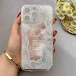 قاب گوشی iPhone 14 Pro Max آیفون اکلیلی فانتزی آکواریومی لاکچری محافظ لنزدار طرح ماه کد 153606