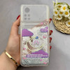 قاب گوشی Poco X4 Pro شیائومی اکلیلی فانتزی آکواریومی لاکچری محافظ لنزدار طرح ابر و ماه کد 153635