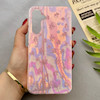 قاب گوشی Galaxy A16 سامسونگ فانتزی براق IMD لیزری لاکچری سخت HARD طرح گل زیبا کد 154420