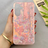 قاب گوشی Galaxy A37 سامسونگ فانتزی براق IMD لیزری لاکچری سخت HARD طرح گل زیبا کد 154439
