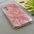 قاب گوشی Galaxy S24 FE سامسونگ فانتزی براق IMD لیزری لاکچری سخت HARD طرح گل زیبا کد 154462