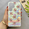 قاب گوشی Galaxy S26 Ultra سامسونگ فانتزی براق IMD لیزری لاکچری سخت HARD طرح گل زیبا کد 154483