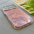 قاب گوشی iPhone 17 Pro Max آیفون فانتزی براق IMD لیزری لاکچری سخت HARD طرح گل زیبا کد 154525
