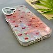 قاب گوشی iPhone 16 آیفون فانتزی براق IMD لیزری لاکچری سخت HARD طرح آلبالو کد 154550