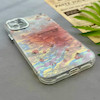 قاب گوشی iPhone 11 آیفون فانتزی براق IMD لیزری لاکچری سخت HARD طرح گل زیبا کد 154553