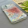 قاب گوشی iPhone 11 آیفون فانتزی براق IMD لیزری لاکچری سخت HARD طرح گل زیبا کد 154553