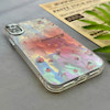 قاب گوشی iPhone X - XS آیفون فانتزی براق IMD لیزری لاکچری سخت HARD طرح گل زیبا کد 154577