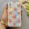 قاب گوشی iPhone X - XS آیفون فانتزی براق IMD لیزری لاکچری سخت HARD طرح گل زیبا کد 154578