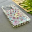 قاب گوشی Redmi Note 14 4G شیائومی فانتزی براق IMD لیزری لاکچری سخت HARD طرح گل زیبا کد 154603