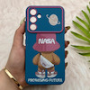 قاب گوشی Galaxy A54 سامسونگ فانتزی ژله ای محافظ لنز دار طرح NASA کد 153907
