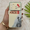 قاب گوشی Galaxy A54 سامسونگ فانتزی ژله ای محافظ لنز دار طرح The North Face کد 153908