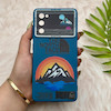 قاب گوشی Galaxy S20 FE سامسونگ فانتزی ژله ای محافظ لنز دار طرح The North Face کد 153932