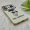 قاب گوشی Galaxy S21 FE سامسونگ فانتزی ژله ای محافظ لنز دار طرح KARL کد 153946