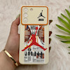 قاب گوشی Galaxy S21 FE سامسونگ فانتزی ژله ای محافظ لنز دار طرح JORDAN کد 153947