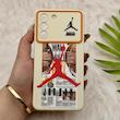 قاب گوشی Galaxy S21 FE سامسونگ فانتزی ژله ای محافظ لنز دار طرح JORDAN کد 153947
