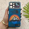 قاب گوشی Redmi 12 - Poco M6 Pro 5G شیائومی فانتزی ژله ای محافظ لنز دار طرح The North Face کد 153958