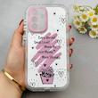 قاب گوشی Galaxy A36 سامسونگ بالشتی آینه ای محافظ لنز دار فانتزی طرح قلب کد 153731