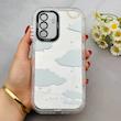 قاب گوشی Galaxy A17 - A26 سامسونگ بالشتی آینه ای محافظ لنز دار فانتزی طرح ابر کد 153778