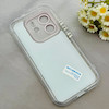 قاب گوشی Redmi Note 14 4G شیائومی بالشتی آینه ای محافظ لنز دار فانتزی طرح قلب کد 153804