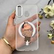 قاب گوشی Galaxy A20 - A30 سامسونگ اورجینال ژله ای شیشه ای شفاف طرح مگ سیف فانتزی کرومی پسرونه کد 152080