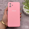 قاب گوشی Galaxy A07 سامسونگ سیلیکونی اورجینال پاک کنی درجه یک زیربسته صورتی کد 150671