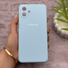 قاب گوشی Galaxy A07 سامسونگ سیلیکونی اورجینال پاک کنی درجه یک زیربسته آبی کد 150672