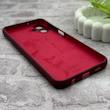 قاب گوشی Galaxy A07 سامسونگ سیلیکونی اورجینال پاک کنی درجه یک زیربسته زرشکی کد 150673