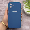 قاب گوشی Galaxy A07 سامسونگ سیلیکونی اورجینال پاک کنی درجه یک زیربسته آبی تیره کد 150676