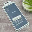 قاب گوشی Galaxy A07 سامسونگ سیلیکونی اورجینال پاک کنی درجه یک زیربسته آبی تیره کد 150676