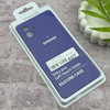 قاب گوشی Galaxy A07 سامسونگ سیلیکونی اورجینال پاک کنی درجه یک زیربسته بنفش تیره کد 150677